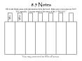 8'5 Notes Fill in the blank areas with information from the book' Make sure your notes are NOT TOO s