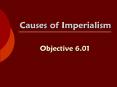 Causes of Imperialism