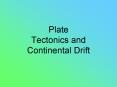 Plate Tectonics and Continental Drift