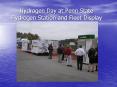 Hydrogen Day at Penn State Hydrogen Station and Fleet Display