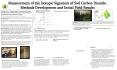 Measurement of the Isotopic Signature of Soil Carbon Dioxide: Methods Development and Initial Field