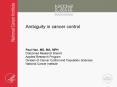 Perceived ambiguity about cancer prevention recommendations: relationship to perceptions of cancer p