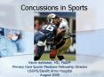 Concussions in Sports