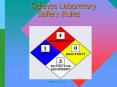 Science Laboratory Safety Rules