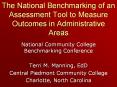 The National Benchmarking of an Assessment Tool to Measure Outcomes in Administrative Areas