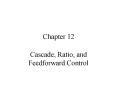 Cascade, Ratio, and Feedforward Control