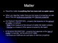 Matter