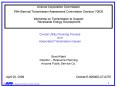 Overall Utility Planning Process and Associated Transmission Issues