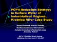 POPs Reduction Strategy in Surface Water of Industrialized Regions, Klodnica River Case Study