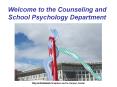 Welcome to the Counseling and School Psychology Department