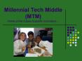 Millennial Tech Middle MTM Home of the Future Scientific Innovators