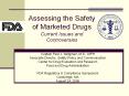 Assessing the Safety of Marketed Drugs Current Issues and Controversies