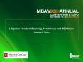 Litigation Trends in Servicing, Foreclosure and REO Areas