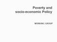 Poverty and socioeconomic Policy
