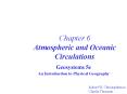 Chapter 6 Atmospheric and Oceanic Circulations