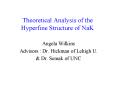 Theoretical Analysis of the Hyperfine Structure of NaK