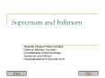Supremum and Infimum