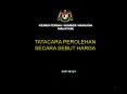 BAHAGIAN PENGURUSAN PEROLEHAN KERAJAAN