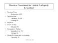 Decision Procedures for Lexical Ambiguity Resolution