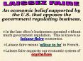 LAISSEZ FAIRE
