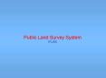 Public Land Survey System PLSS