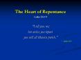 The Heart of Repentance Luke 13:19