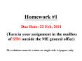 Homework Assignment