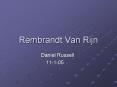 Rembrandt Van Rijn