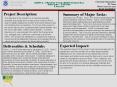 SAMPLE PROJECT TITLE SERRI Project No' Start Date End Date $ xxx,xxx