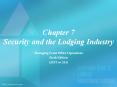 Chapter 7 Security and the Lodging Industry