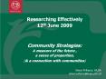 Researching Effectively