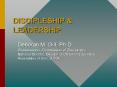 DISCIPLESHIP