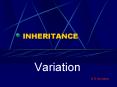 INHERITANCE