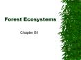 Forest Ecosystems