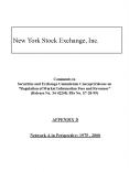 Comments to Securities and Exchange Commission Concept Release on "Regulation of Market Information