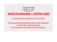 Trading Rule Set October 27, 2007 by Anonymous work in process not for use Comments and editions by