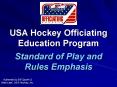 USA Hockey Officiating Education Program