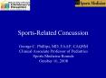 SportsRelated Concussion