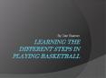 Learning The Different Steps In Playing Basketball