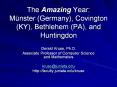 The Amazing Year: M