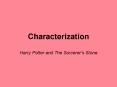 Characterization