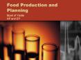 Food Production and Planning