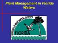 Plant Management in Florida Waters