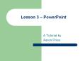 Lesson 3 PowerPoint
