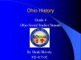 Ohio History