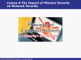 Lesson 8The Impact of Physical Security on Network Security