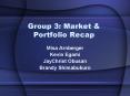 Group 3: Market