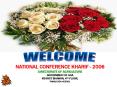 NATIONAL CONFERENCE KHARIF 2006
