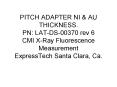 PITCH ADAPTER NI