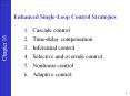Enhanced SingleLoop Control Strategies
